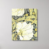 William Morris Pimpernel Floral Wallpaper Canvas Afdruk (Voorkant)