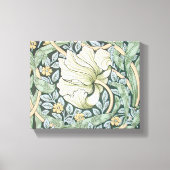 William Morris Pimpernel Floral Wallpaper Canvas Afdruk (Voorkant)