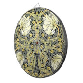 William Morris Pimpernel Floral Wallpaper Dartbord (Voorkant Rechts)