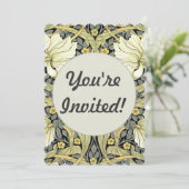 William Morris Pimpernel Floral Wallpaper Kaart (Staand voorkant)