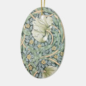 William Morris Pimpernel Floral Wallpaper Keramisch Ornament (Links)