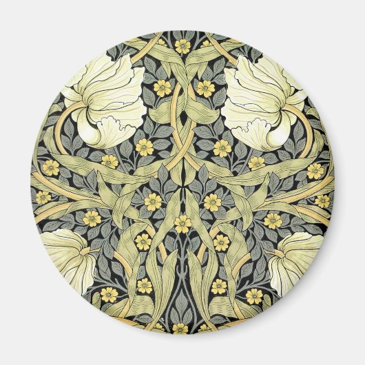 William Morris Pimpernel Floral Wallpaper Magneet (Voorkant)