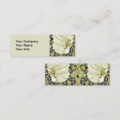 William Morris Pimpernel Floral Wallpaper Mini Visitekaartje (Voorkant / Achterkant)