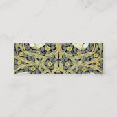 William Morris Pimpernel Floral Wallpaper Mini Visitekaartje (Achterkant)