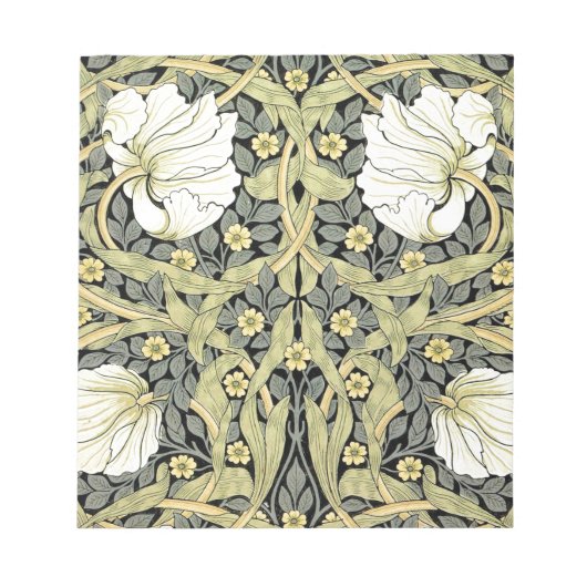William Morris Pimpernel Floral Wallpaper Notitieblok (Voorkant)