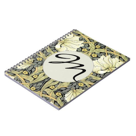 William Morris Pimpernel Floral Wallpaper Notitieboek (Linkerzijde)