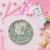 William Morris Pimpernel Floral Wallpaper Papieren Bordje (Feest)