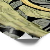 William Morris Pimpernel Floral Wallpaper Perfect Poster (Hoek)