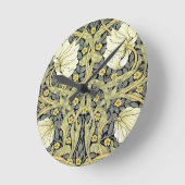 William Morris Pimpernel Floral Wallpaper Ronde Klok (Hoek)