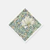William Morris Pimpernel Floral Wallpaper Servet (Hoek)