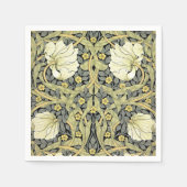 William Morris Pimpernel Floral Wallpaper Servetten (Voorkant)