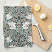 William Morris Pimpernel Flowers Art Nouveau Theedoek (Quarter Fold)