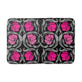 William Morris Pimpernel, Fuchsia Pink en Black Badmat (Voorkant)