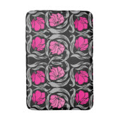 William Morris Pimpernel, Fuchsia Pink en Black Badmat (Voorkant Verticaal)