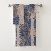 William * Morris Pimpernel Groene Bloemen Bad Handdoek (Insitu)