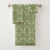 William * Morris Pimpernel Groene Bloemen Bad Handdoek (Insitu)