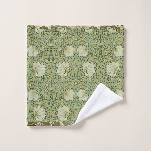 William * Morris Pimpernel Groene Bloemen Bad Handdoek (Wasdoekje)