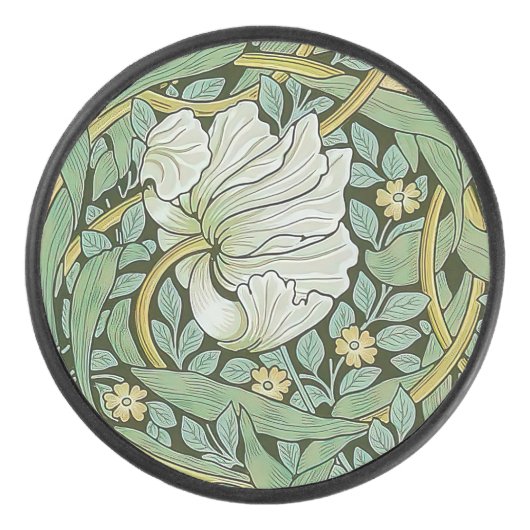 William Morris - Pimpernel Hockey Puck (Voorkant)