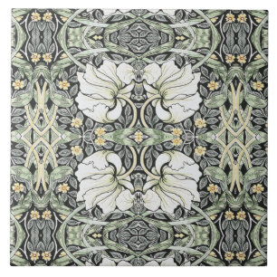 William Morris Pimpernel Ingewikkeld Bloemmotief Tegeltje