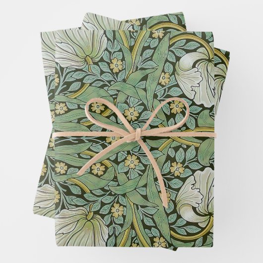 William Morris - Pimpernel Inpakpapier Vel (In situ)