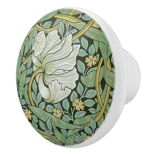 William Morris - Pimpernel Keramische Knop (Rechts)