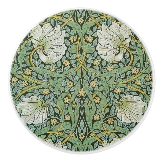 William Morris - Pimpernel Keramische Knop (Voorkant)