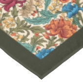 William Morris Pimpernel kleurrijke levendige kleu Tafelkleed (Gekanteld)