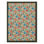 William Morris Pimpernel kleurrijke levendige kleu Tafelkleed (Voorkant)