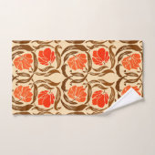 William Morris Pimpernel, Mandarin Oranje & Brown Bad Handdoek (Handdoek)