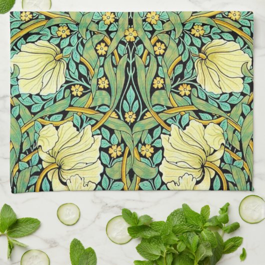 William Morris Pimpernel Mission Style Theedoek (Gevouwen)