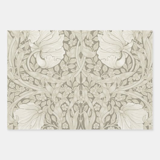 William Morris, Pimpernel Monotone Wrapping Paper (Voorkant 3)