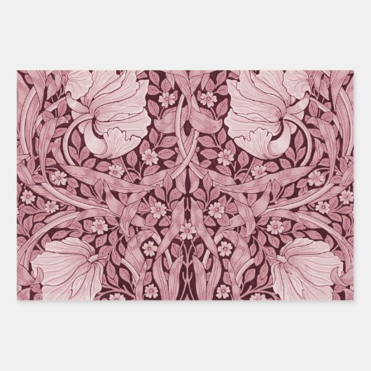 William Morris, Pimpernel Monotone Wrapping Paper (Voorkant 2)