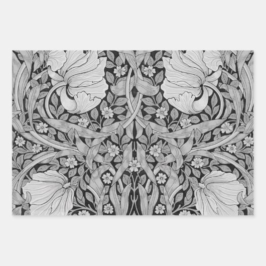 William Morris, Pimpernel Monotone Wrapping Paper (Voorkant)