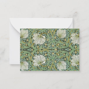 William Morris - Pimpernel Notitiekaartje