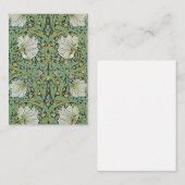 William Morris - Pimpernel Notitiekaartje (Voorkant / Achterkant)