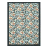 William Morris Pimpernel pastel blauw ivoor perzik Tafelkleed (Voorkant)