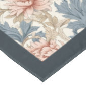 William Morris Pimpernel pastel blauw perzik ivoor Tafelkleed (Gekanteld)