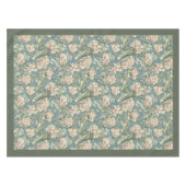 William Morris Pimpernel pastel groen bord roze Tafelkleed (Voorkant (Horizontaal))