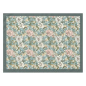 William Morris Pimpernel pastel groen ivoor roze Tafelkleed (Voorkant (Horizontaal))