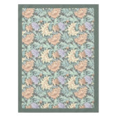 William Morris Pimpernel pastel groene perzik ivoo Tafelkleed (Voorkant)