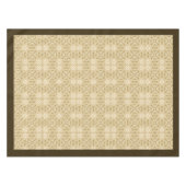 William Morris Pimpernel Patroon ivoor bruin Tafelkleed (Voorkant (Horizontaal))