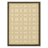 William Morris Pimpernel Patroon ivoor bruin Tafelkleed (Voorkant)