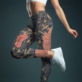 William Morris Pimpernel  PatroonLeggings Leggings