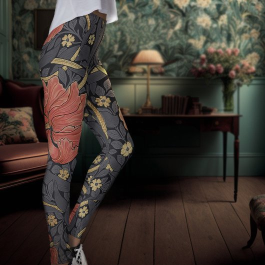 William Morris Pimpernel  PatroonLeggings Leggings