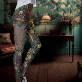 William Morris Pimpernel  PatroonLeggings Leggings