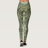 William Morris Pimpernel  PatroonLeggings Leggings (Achterkant)