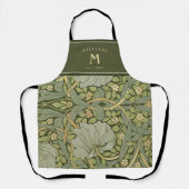 William Morris Pimpernel  Pattern Apron Schort (Voorkant)