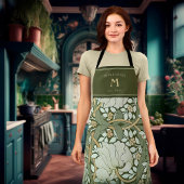 William Morris Pimpernel  Pattern Apron Schort