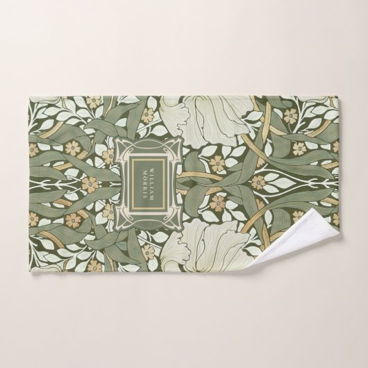William Morris Pimpernel Pattern Bad Handdoek (Handdoek)