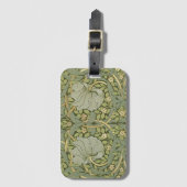 William Morris Pimpernel  Pattern Bagagelabel (Voorkant (verticaal))
